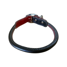 Load image into Gallery viewer, Leather Rolled Dog Collar
